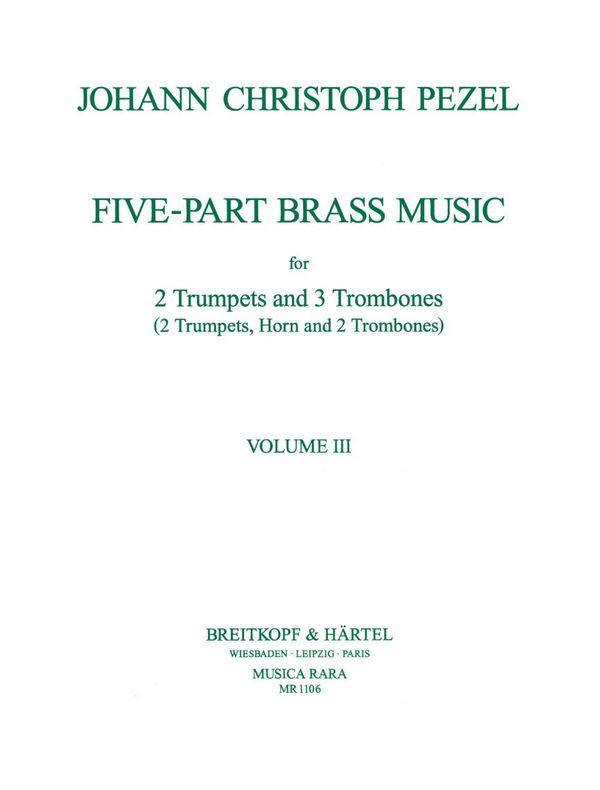 Five-part brass music vol.3