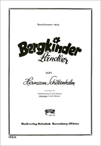 BERGKINDER LAENDLER FUER