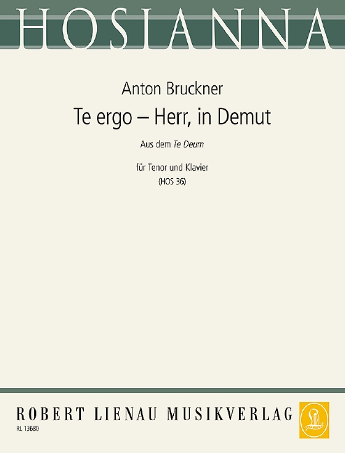 Gebet (aus dem Te Deum)