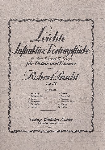 Leichte instruktive Vortragsstücke op.32
