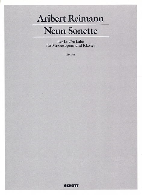 9 Sonette der Louize Labé