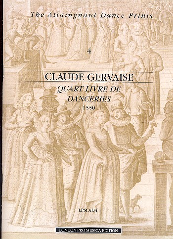 Quart Livre de Danceries for