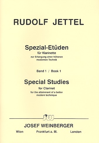 Spezial-Etüden Band 1 für Klarinette