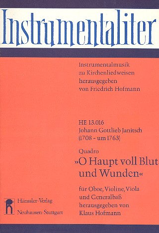 O Haupt voll Blut und Wunden: Quadro