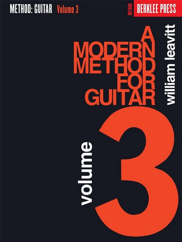 A modern Method for Guitar vol.3