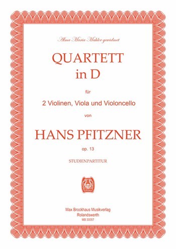 Streichquartett D-Dur op.13