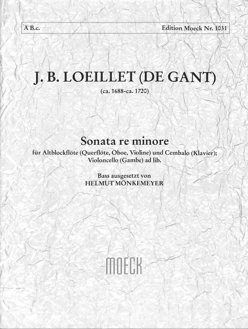 Sonate d-Moll op.1,8 für