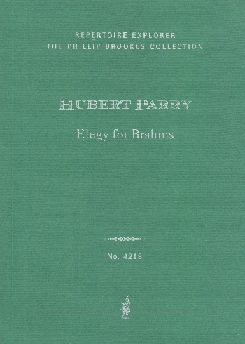 Elegy for Brahms