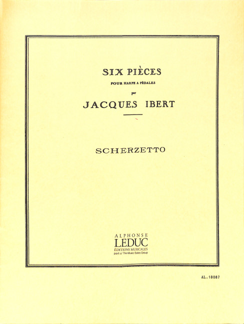 Scherzetto pour harpe