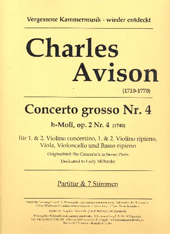 Concerto grosso h-Moll op.2,4