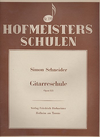 Gitarreschule op.125