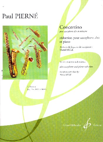 Concertino pour saxophone alto et orchestre