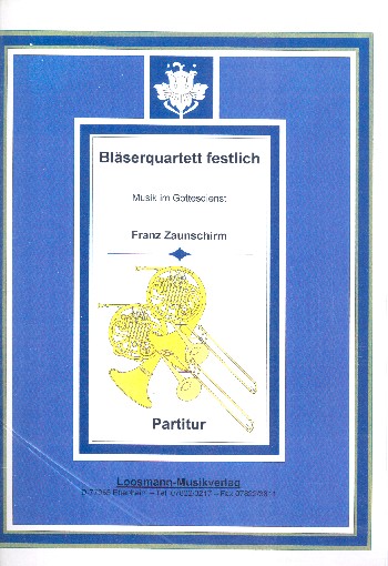 Bläserquartett festlich