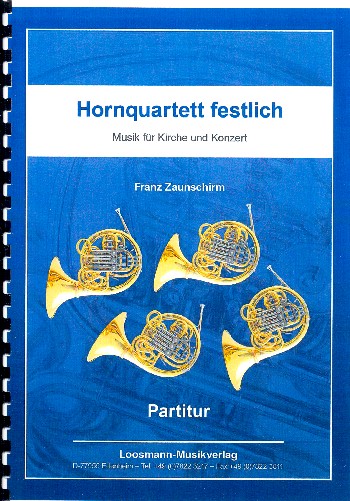 Hornquartett festlich