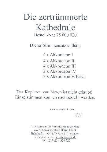 Die zertrümmerte Kathedrale