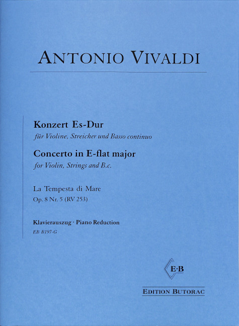 Konzert Es-Dur 'La tempesta di Mare' op.8,5