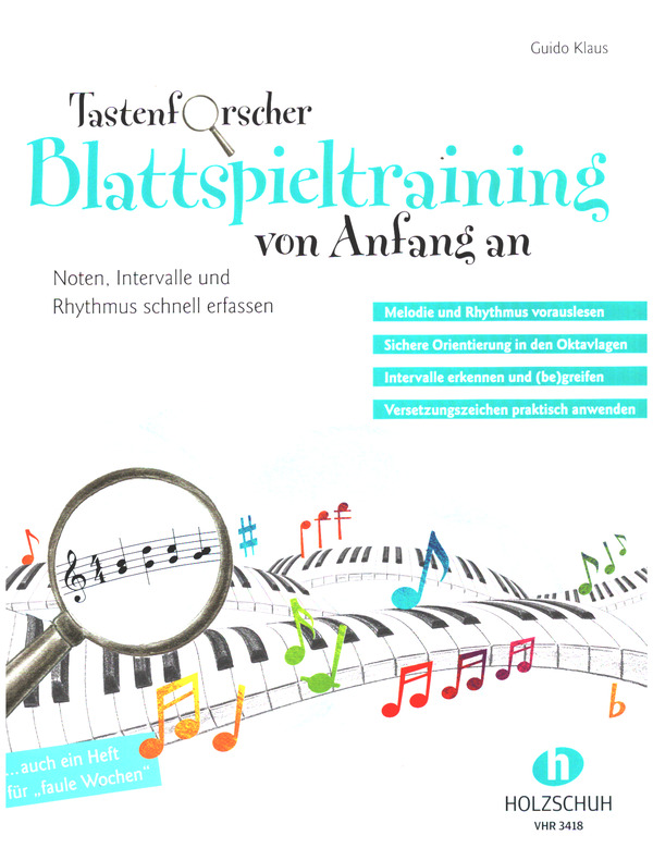 Tastenforscher - Blattspieltraining von Anfang an