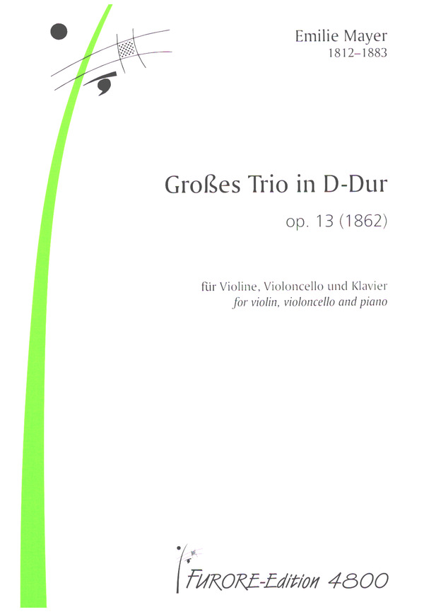 Großes Trio in D-Dur op.13 (1862)