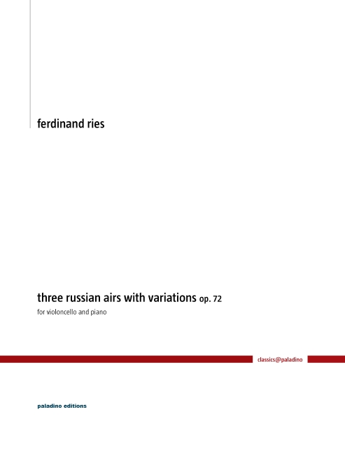 3 russian airs with variations op.7 