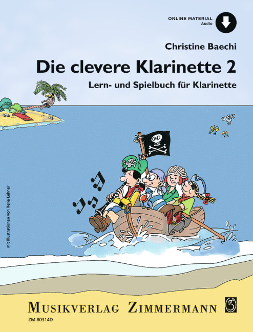 Die clevere Klarinette Band 2 (+Online Audio)