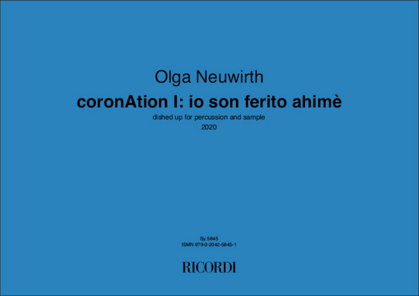 Coronation I: Io son ferito ahimè 