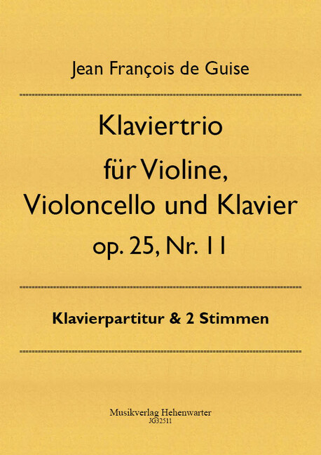 Klaviertrio op. 25,11