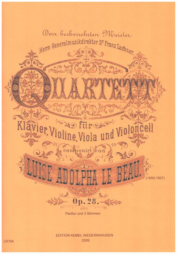 Quartett op. 28