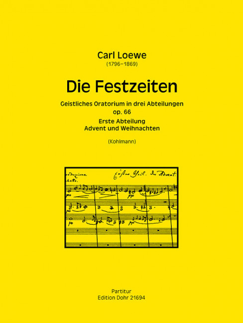 Die Festzeiten op.66 1.Abteilung Advent Weihnachten