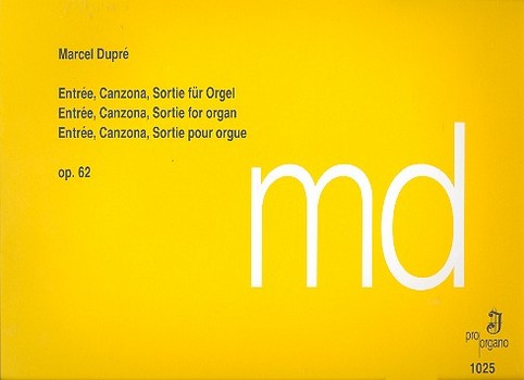 Entrée, Canzona, Sortie op.62