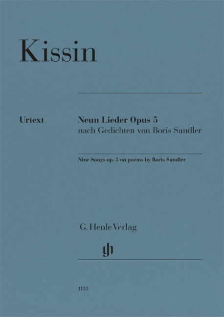 9 Lieder op. 5