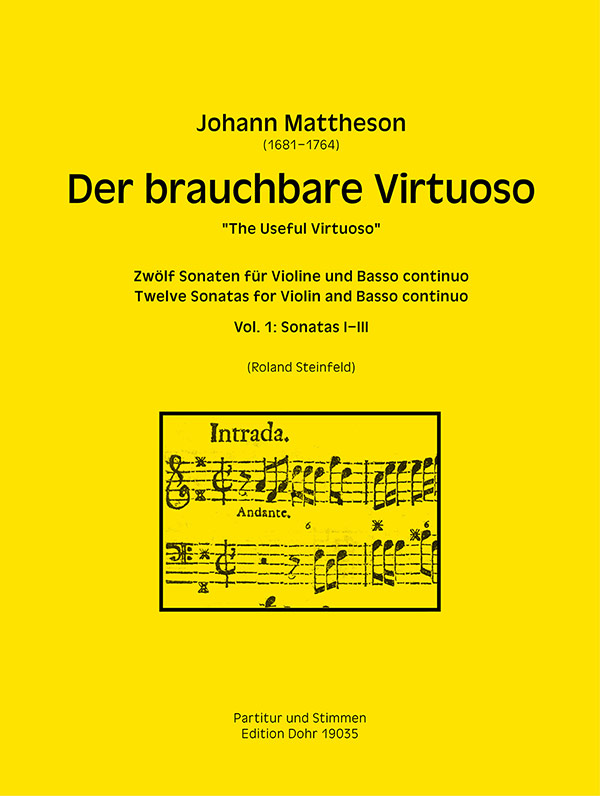 Der brauchbare Virtuose Band 1 - Sonaten Nr.1-3