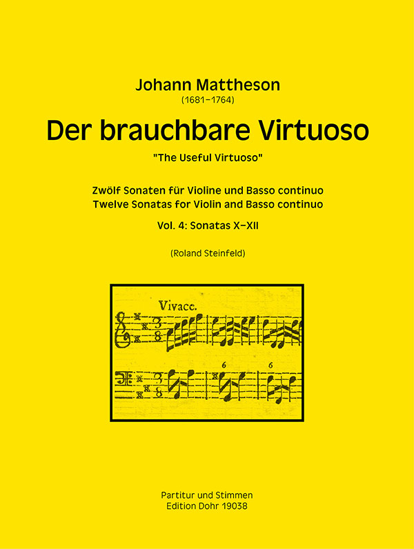 Der brauchbare Virtuose Band 4 - Sonaten Nr.10-12