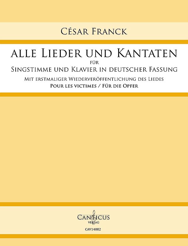 Alle Lieder und Kantaten