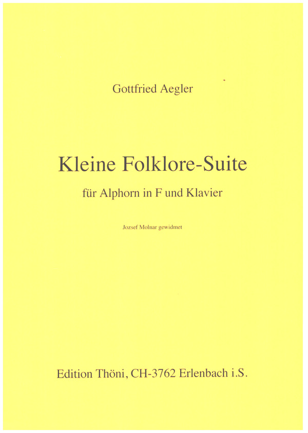 Kleine Folklore- Suite für 