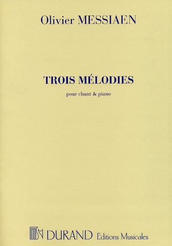 3 mélodies pour soprano et piano