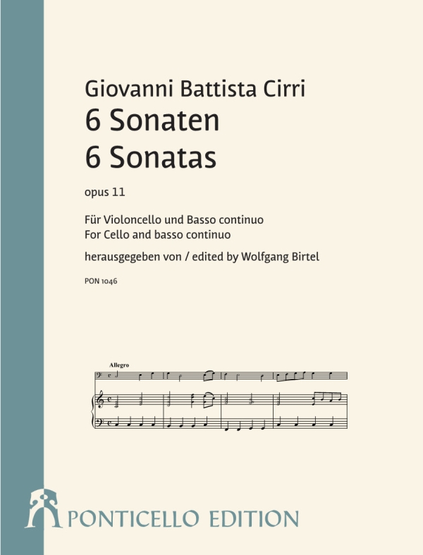 6 Sonaten op.11