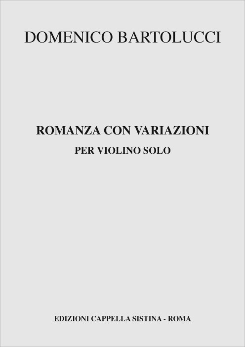 Romanza con Variazioni
