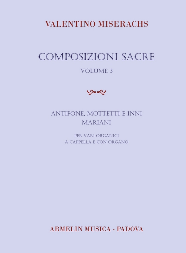 Composizioni sacre, volume 3