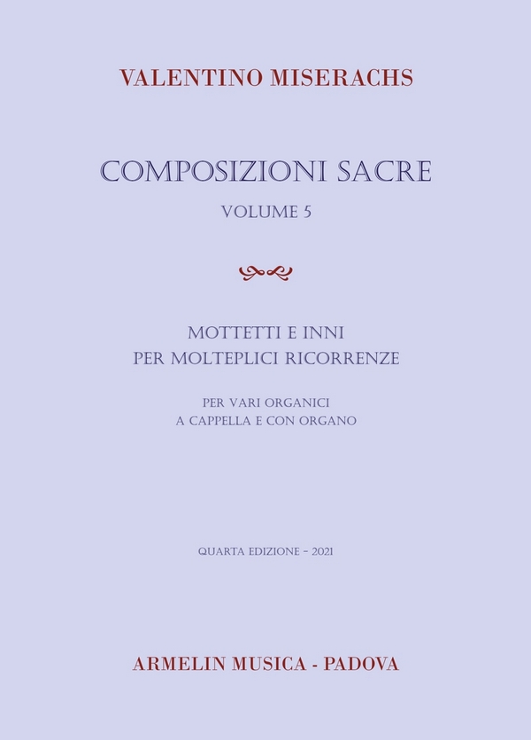 Composizioni Sacre, volume 5