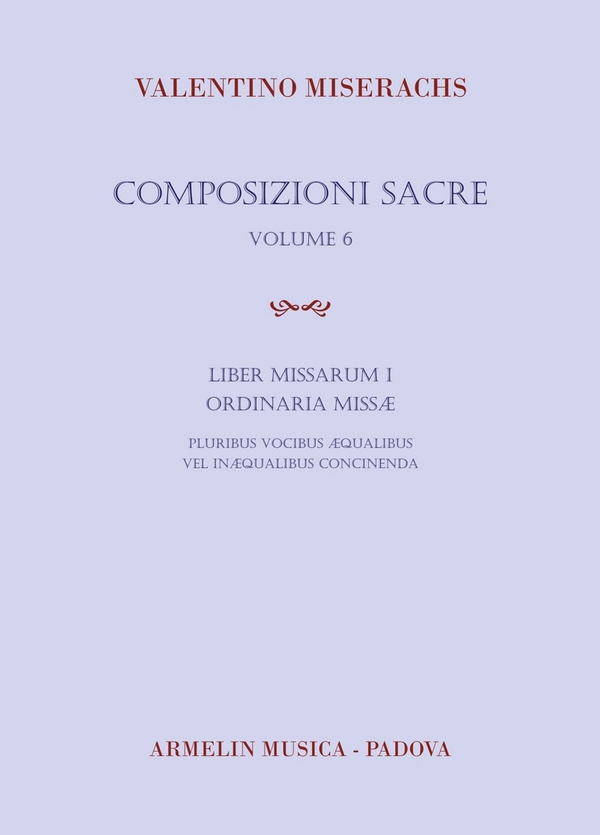 Composizioni Sacre, volume 6