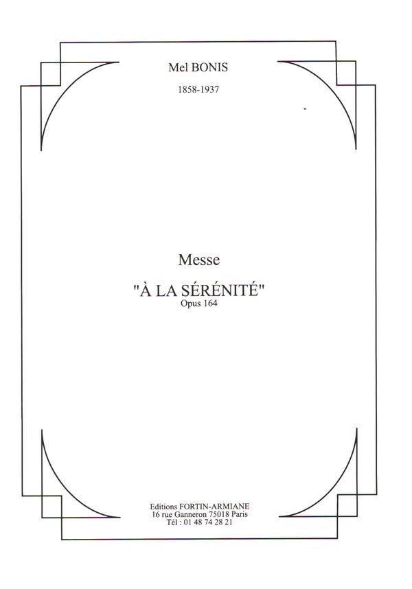 Messe 'À la Sérénité op,164