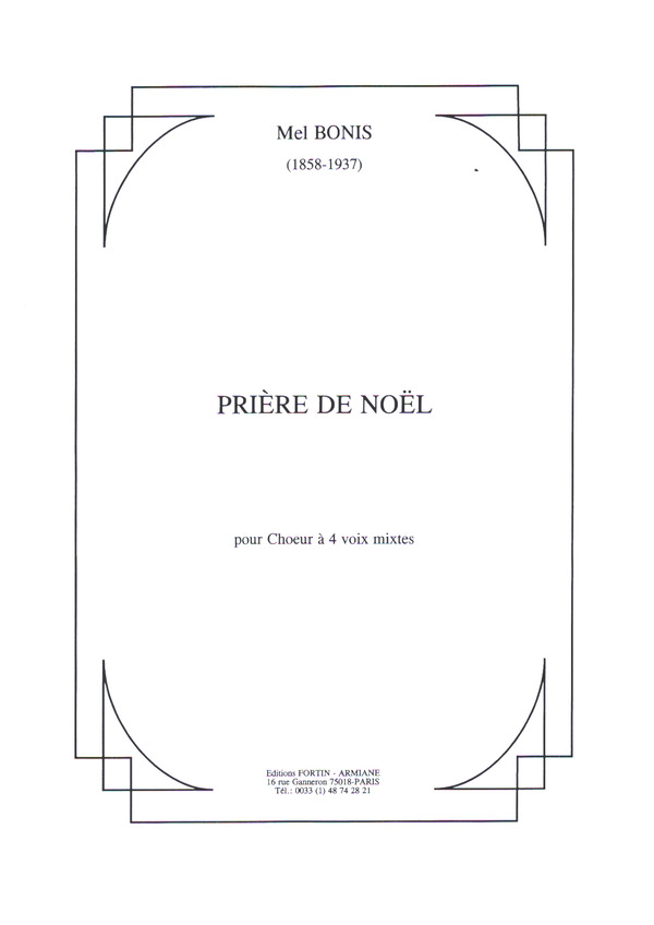 Prière de Noel op. 44 