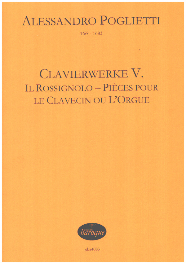 Clavierwerke V. Il Rossignolo - Pièces
