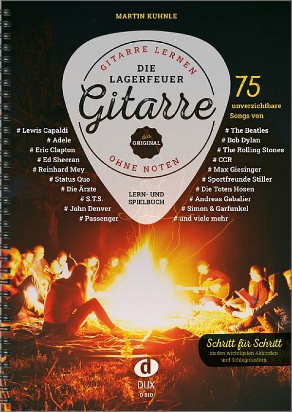 Die Lagerfeuer-Gitarre (+Online Videos)
