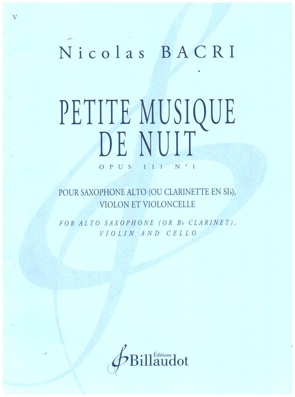 Petite Musique de Nuit op.111 no.1