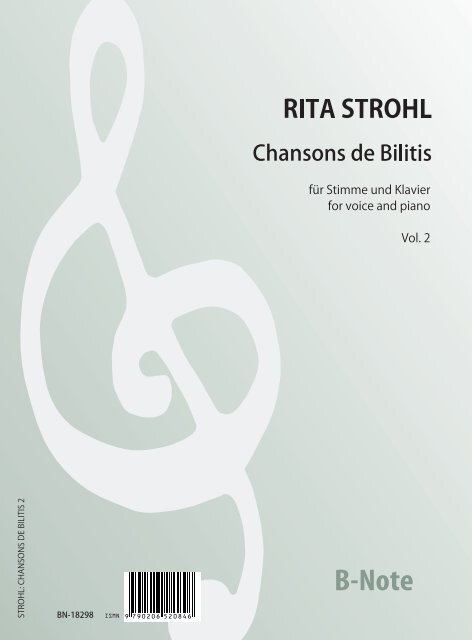 Chansons de Bilitis  Vol. 2
