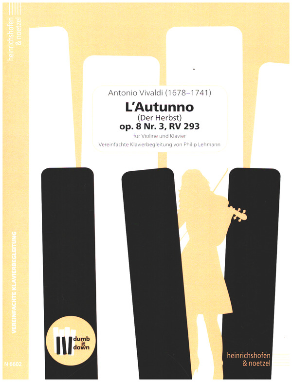  L'Autunno (Der Herbst) op.8 Nr.3 RV293  (+QR-Codes)