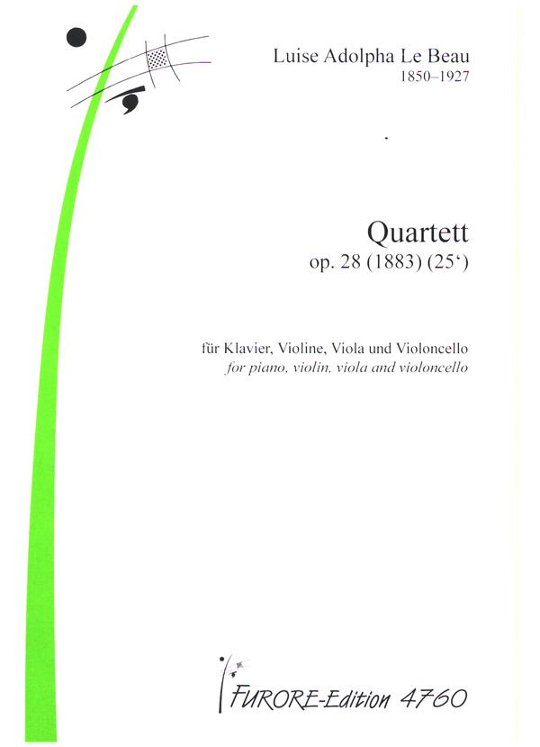 Quartett op.28 (1883)