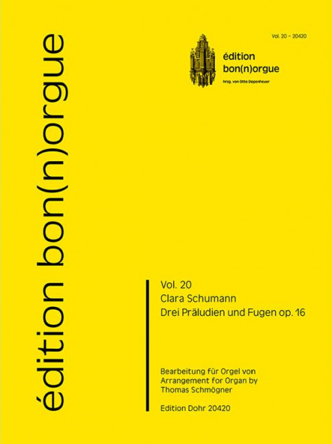 3 Präludien und Fugen op.16