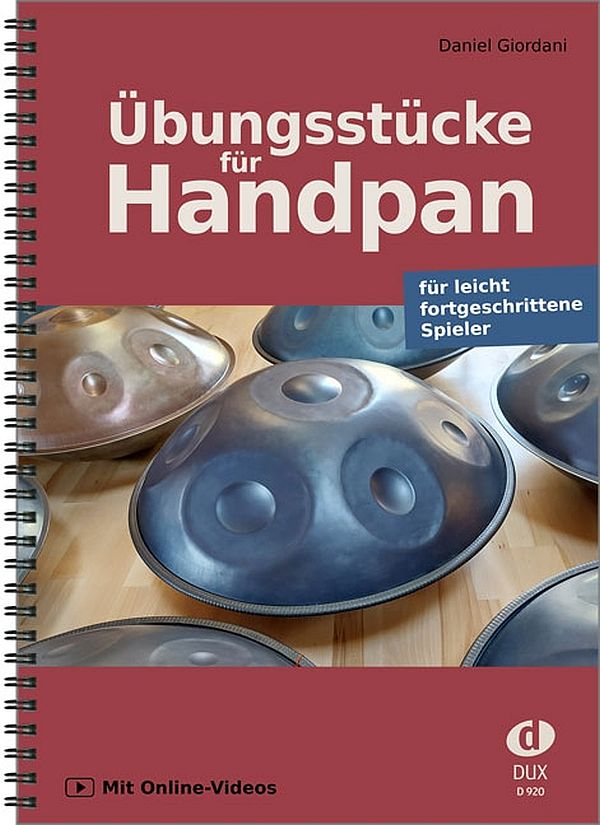 Übungsstücke für Handpan (+Online-Videos)